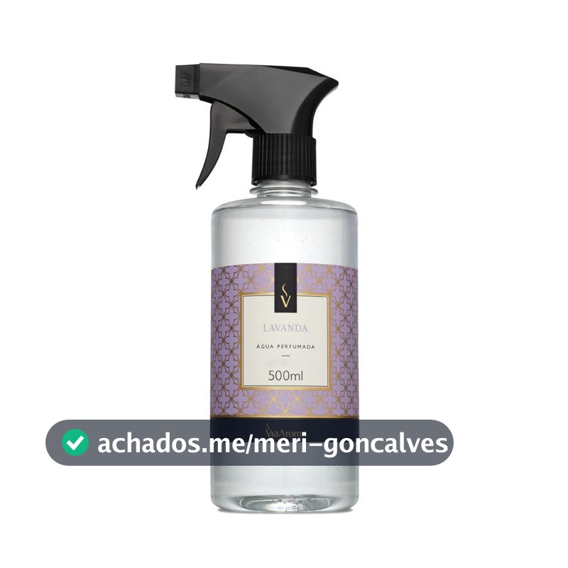 Água Perfumada Lavanda Via Aroma - 500ml