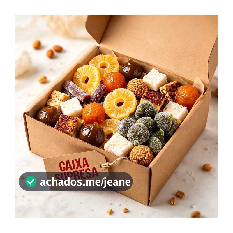 Caixa Surpresa kit 500g Doces para Festa Minas Premium
