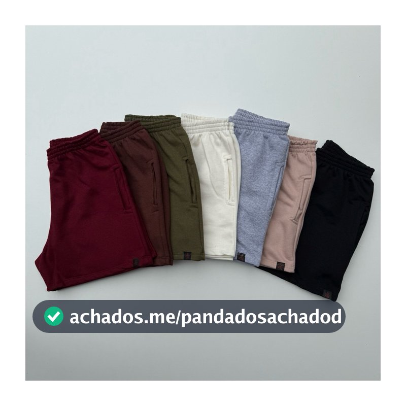 Kit 5 short bolso feminino bermuda feminina conjunto feminino short academia short moletinho basico e confortavel
