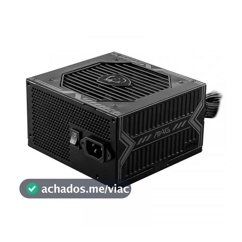 Fonte ATX MSI 650W MAG 2.4 PCIE 80 Plus Bronze 306-7ZPAX39-HH9