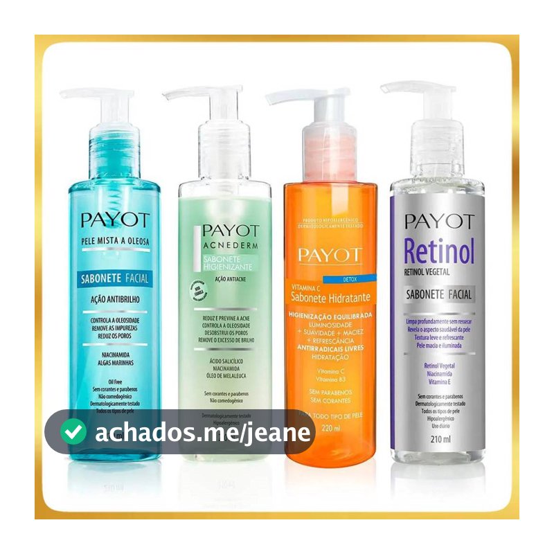 Sabonete Líquido Payot Monte Seu Kit Facial Skincare
