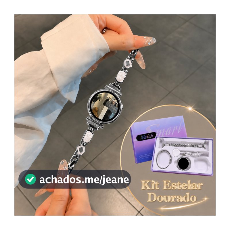 Relógio Smartwatch Feminino Digital Inteligente Esportivo Original Android iOS Promoção