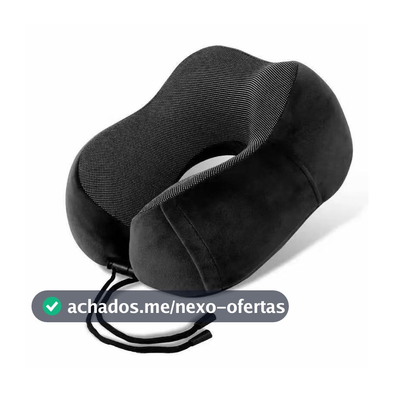Almofada De Pescoço Viagem Super Conforto Travesseiro