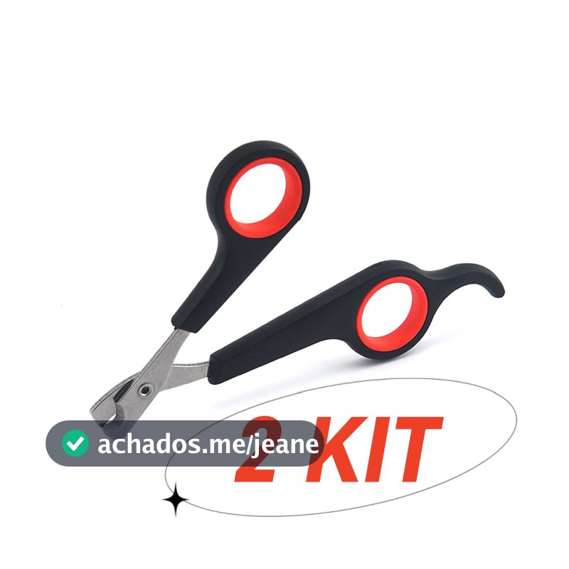 2 Maquina Para Tosar/ Tesoura De Unha Pet Profissional Promoção