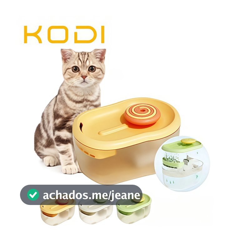 Bebedouros e comedouros automáticos para cães e gatos Bebedouro  pequeno de 3 litros para animais-Z1