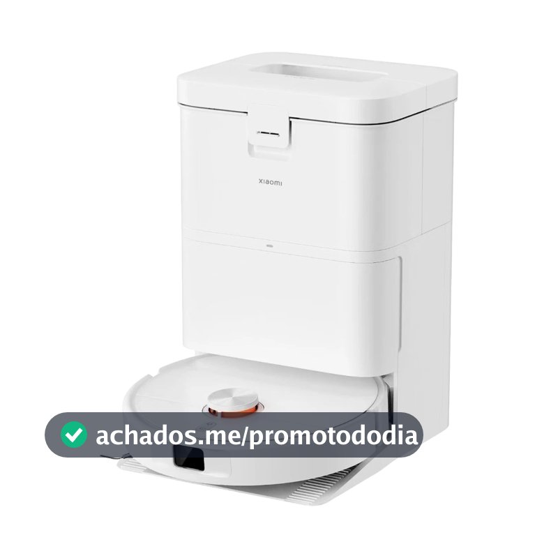 Robô Aspirador Xiaomi H50 110V 10.000PA - Aspirador com Esfregão - Você com tempo e sua casa limpa