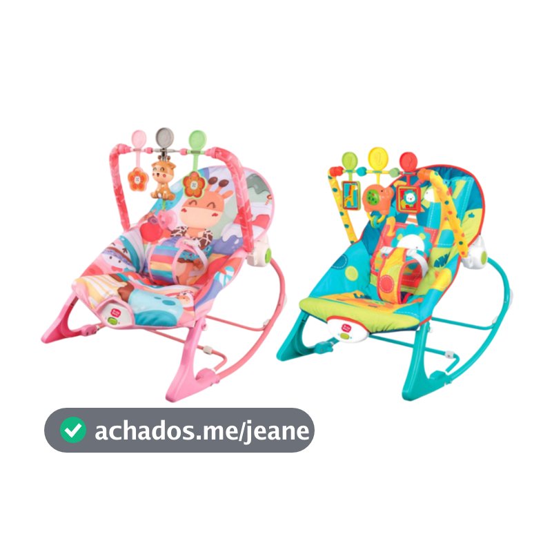 Cadeira de Descanso e Balanço Vibratória e Musical para Bebê Baby da Zippy Toys