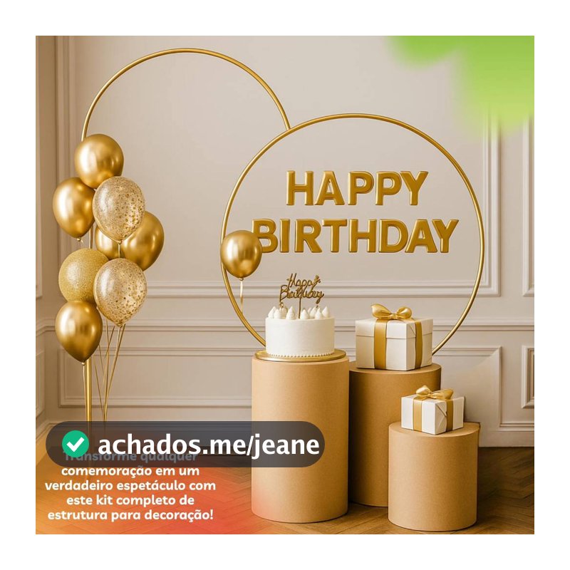 Kit 3 cilindro mdf + arco redondo e painel romano decoração