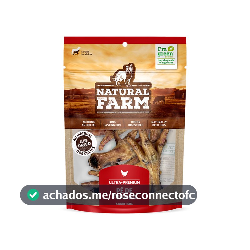 Pacote Pé de Frango C/5un Natural Farm
