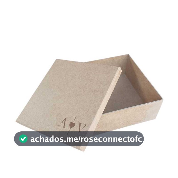 10 Caixas 15x15x5 Personalizada, Convite, Casamento com Iniciais. Art. Capricho