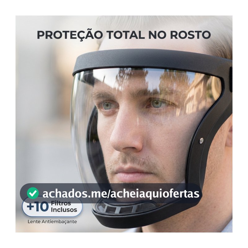 Máscara De Proteção Facial Completa À Prova De Poeira Transparente óculos de proteção