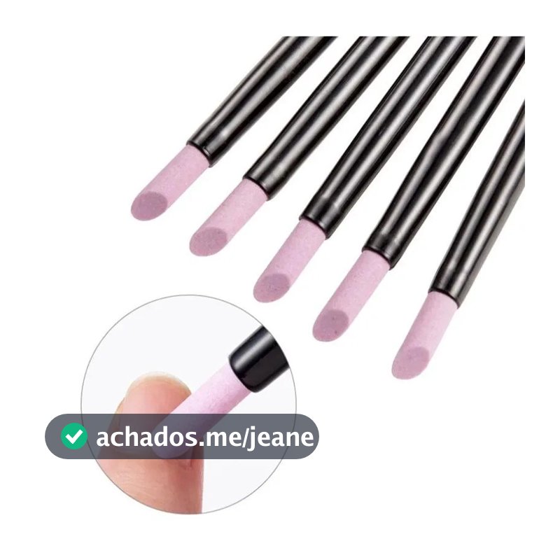 5 Pçs Caneta De Quartzo Removedor De Cutícula Do Prego Empurrador Cuidados Profissionais Unha Polonês Manicure Vara Arqu