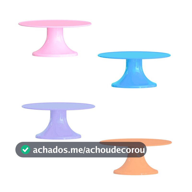 Boleira Cone Lisa 28 CM Várias Cores