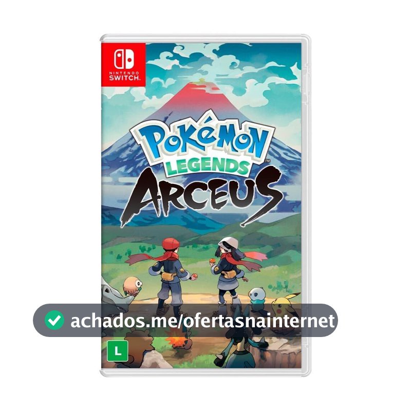 Jogo Pokémon Legends Arceus, Nintendo Switch - NT000021NSW