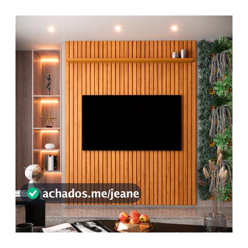 Painel Ripado para TV Até 75 Polegadas Intense 184cm