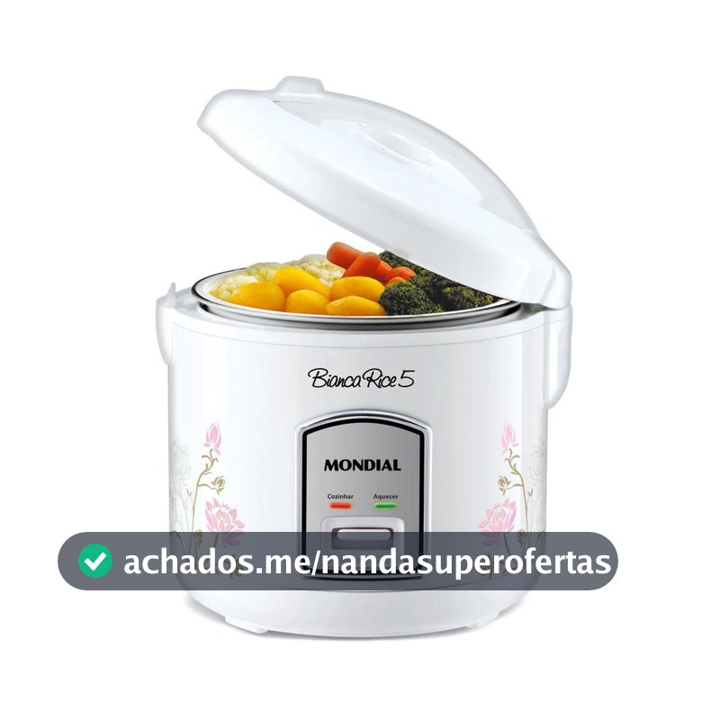 Panela Elétrica de Arroz Bianca Rice NPE-05 400W Mondial