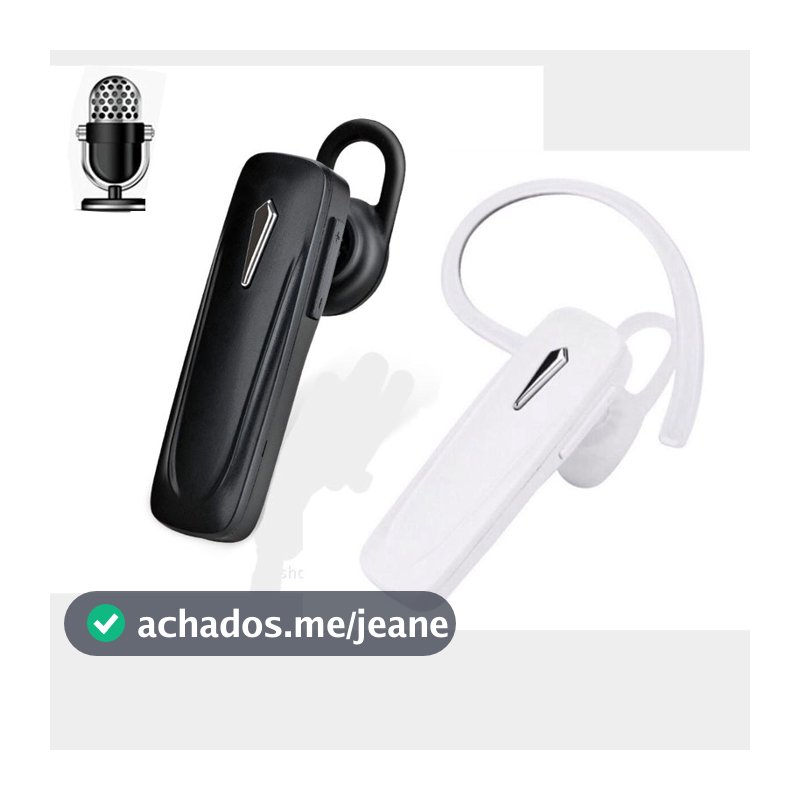 Fone de Ouvido sem Fio M163/Bluetooth 4 1/Auricular/Mãos Livres/Esportivo para Celulares Android mgjardim