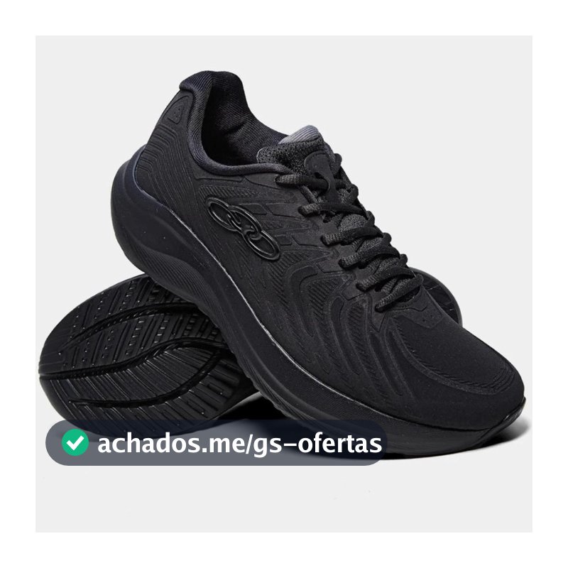 Tênis Olympikus Volcan 2 Masculino - Preto