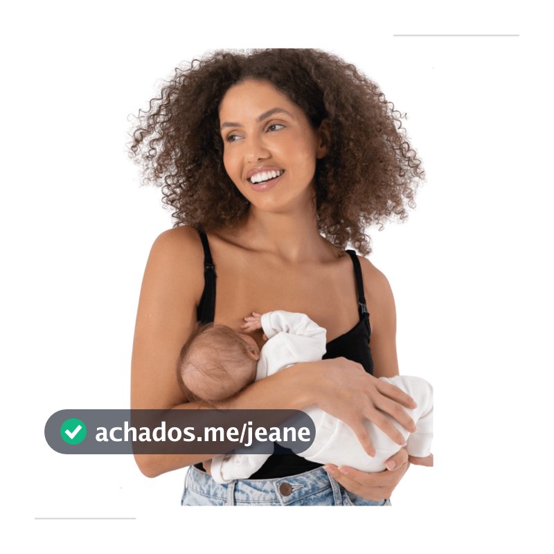 Blusa Feminina para Amamentação Regata Gestante com Alça de Abotoar Fecho Fácil de Abrir com Uma Mão para Lactante Mamãe
