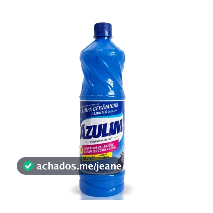 Limpa Cerâmica Lavanda Azulim 1 Litro.