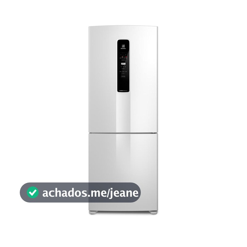 Geladeira Electrolux Frost Free Inverter 490L Experience Inverse Branca (IB51)