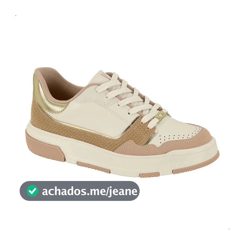 Tênis Vizzano Feminino Casual Flatform Confortável