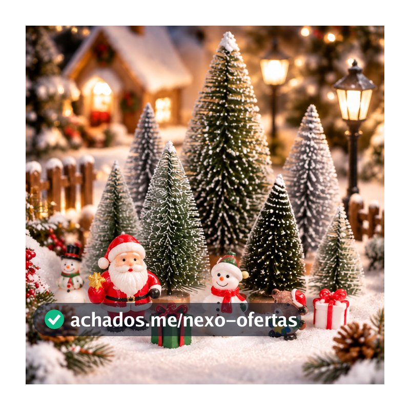 Árvore De Natal Com Agulha De Pinheiro , 2 Peças , Acessórios De Micro Paisagem , Enfeites De PVC , Decoração Criativa E