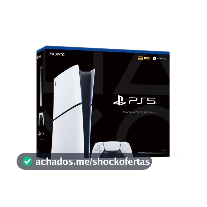 Console PlayStation 5 Slim Edição Digital 825GB - PS5