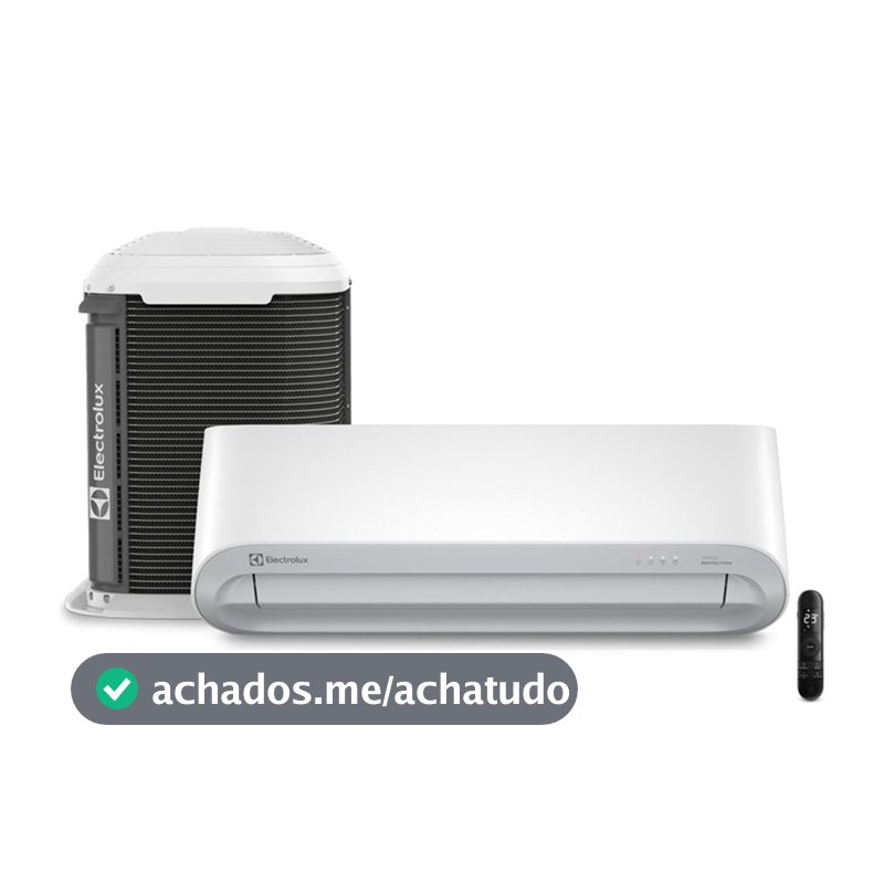 Ar Condicionado Split Electrolux Hi Wall Color Adapt Inverter 9.000 Btu/h Frio Monofásico Branco JI09F/JE09F 220V