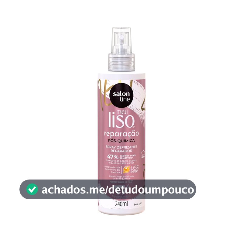 Spray Defrizante Protetor Térmico Meu Liso Reparação 240ml