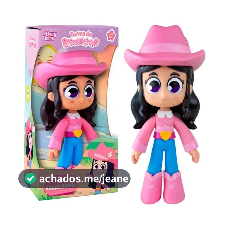 Boneca Turma Da Boiadeirinha Ana Castela 20cm