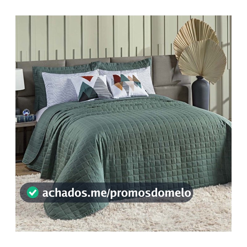 Kit Colcha Cobre Leito 7 Peças Solteiro Casal Queen King Percal 300 Fios Com Fronhas Capas Almofada Porta Travesseiro