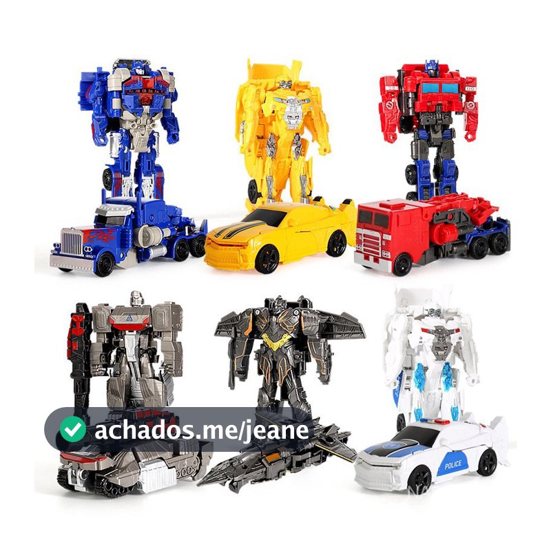 transformers/Carros de brinquedo deformados, Avião/Carro da polícia/Brinquedos para meninos, Presentes para crianças