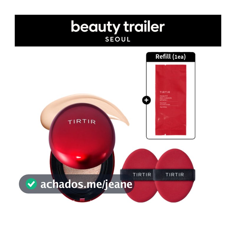[TIRTIR] Mask Fit Red Cushion Set (Main 18g + Refill 18g + 2 Puffs)