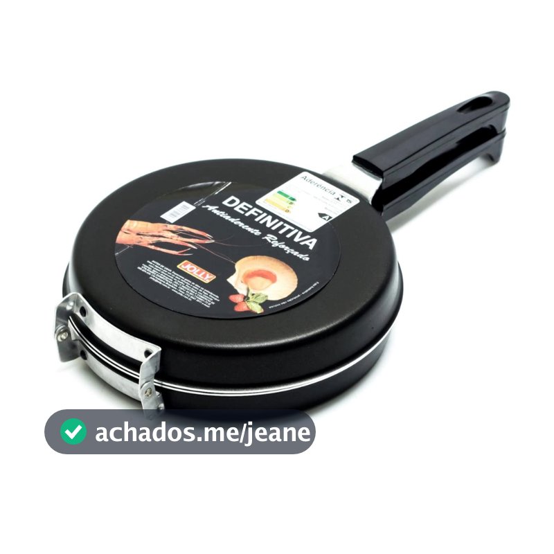 Panquequeira Omeleteira Antiaderente Jolly Dupla
