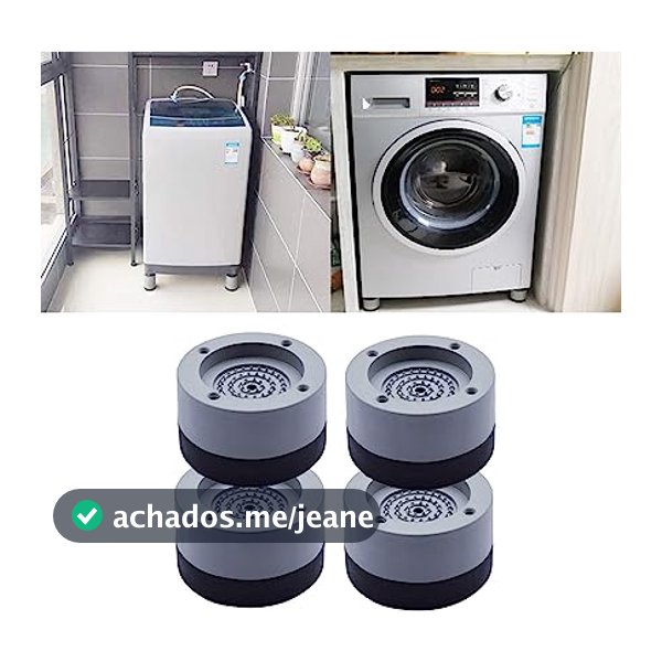 Suporte Pé Para Maquina de Lavar Lava Louças Geladeira Fogão Sofá Mesa e Muito Mais PÉ maquina de lavar