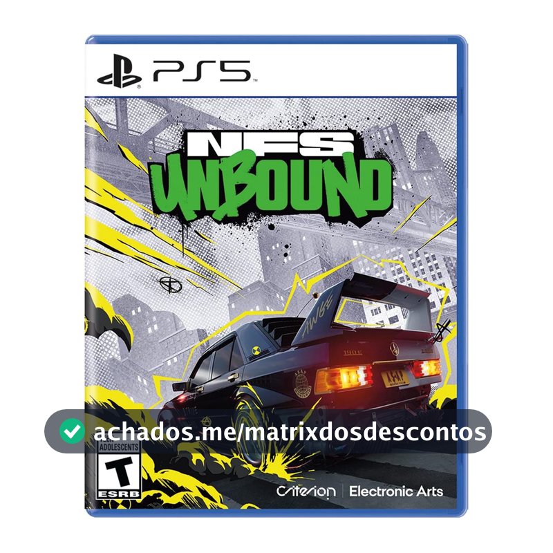 Need For Speed Unbound PS5 Midia Fisica