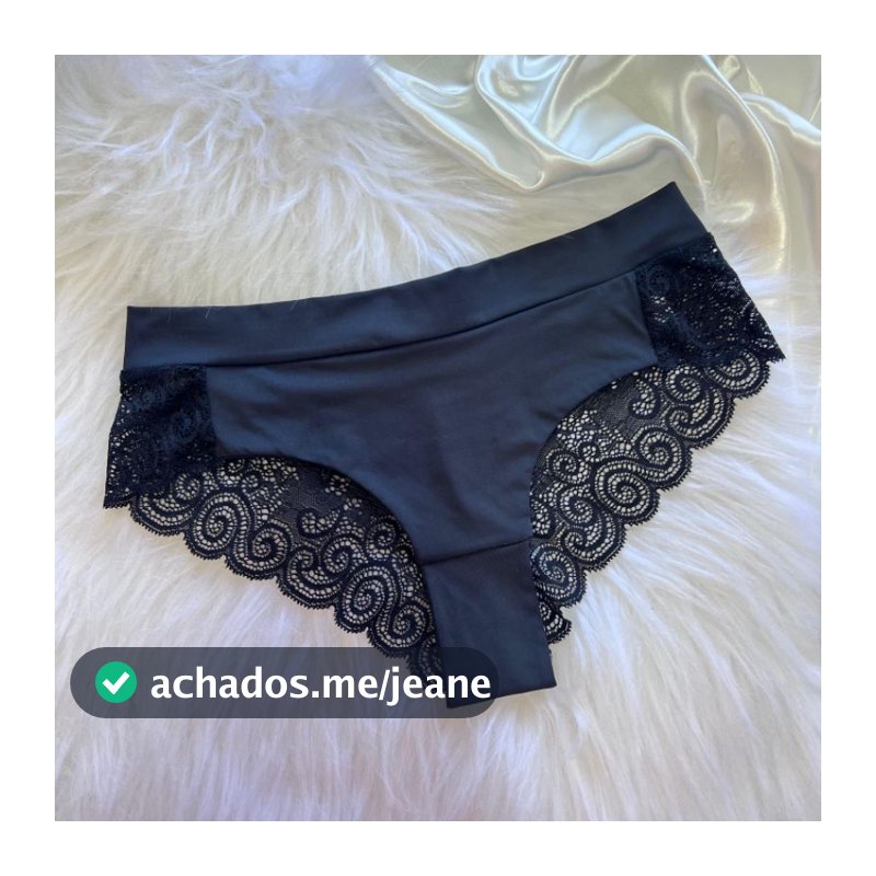 Kit 03 calcinhas cós duplo frente dupla com renda calcinha gestante sensual
