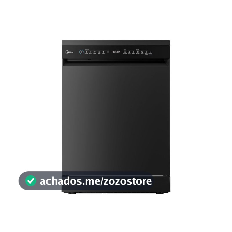 Lava Louças 14 Serviços Touch Plus Preta Midea