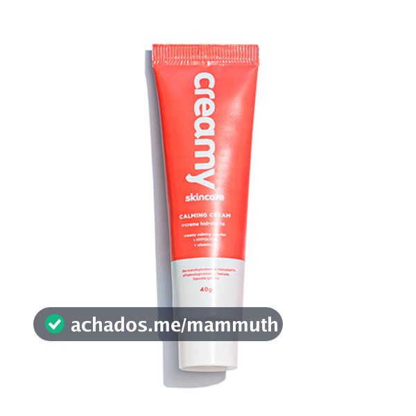 Gel Creme Hidratante Calmante Facial - Calming Cream - Creamy Skincare - 40g