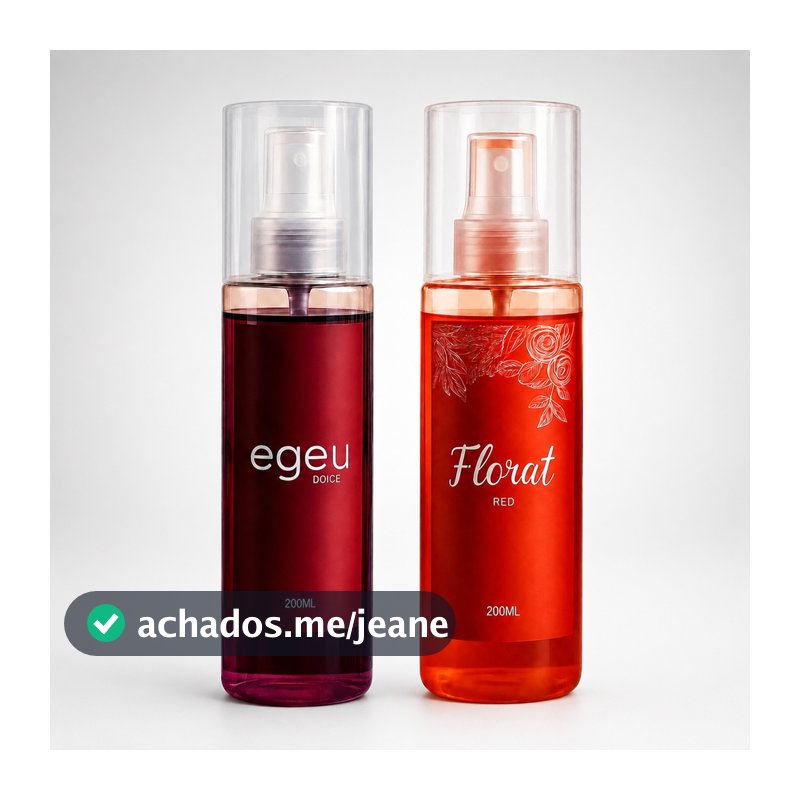 Kit Body Splash Dolce + Florata Red 200ml Feminino.