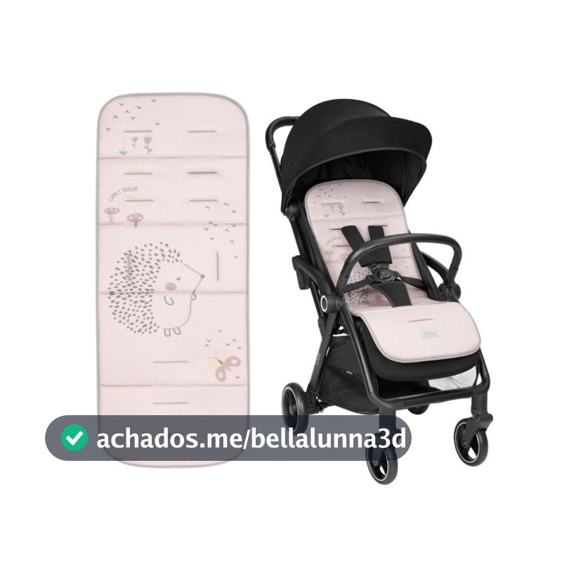 Capa Protetora para Carrinho de Bebê Rosa Hedge-Hugs Kikkaboo