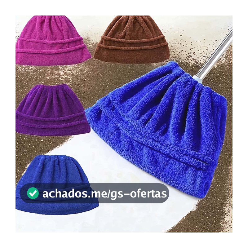 1/2/3 Peças Capa Microfibra chão Reutilizável para Rodo e Vassoura Limpeza Cozinha/Móveis Cantos de Paredes