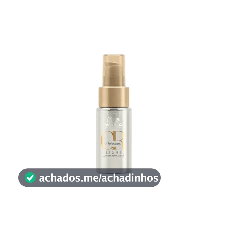 Óleo Capilar Oil Reflections Light 30ml - Wella