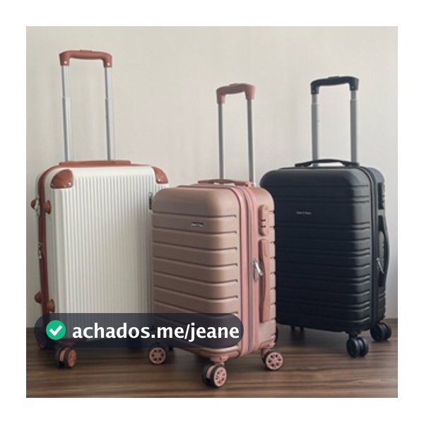 Mala de Bordo Viagem 10KG,Modelo Novo,Rodinha e zíper Dupla, Alta Qualidade,