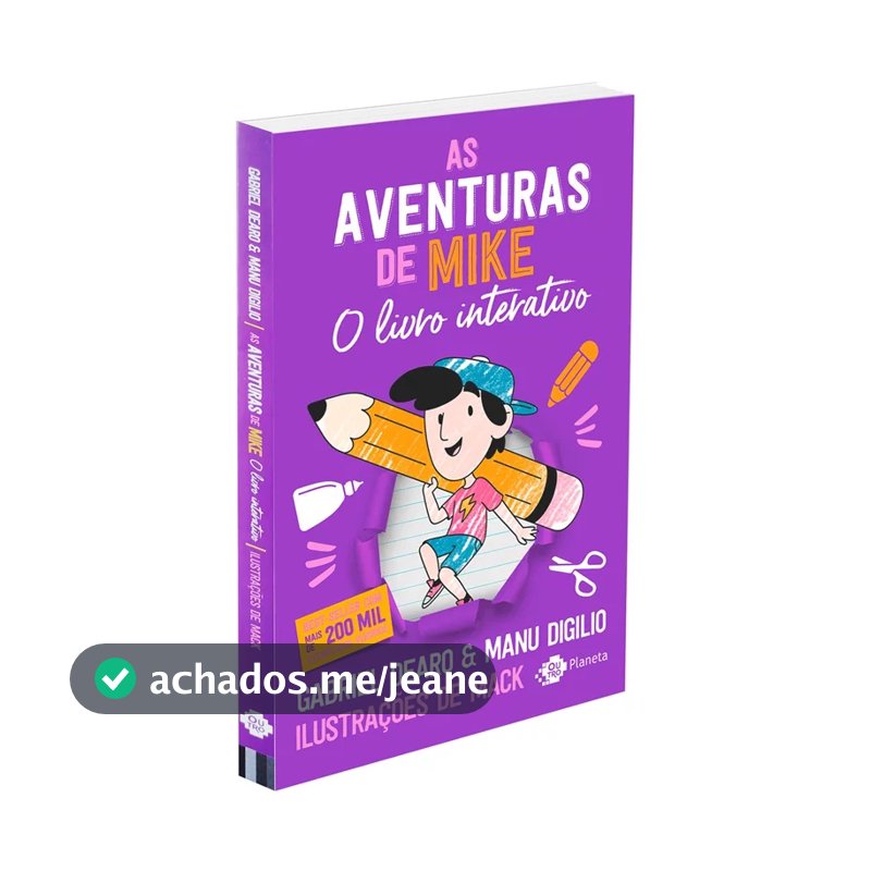 Livro As aventuras de Mike: O livro interativo
