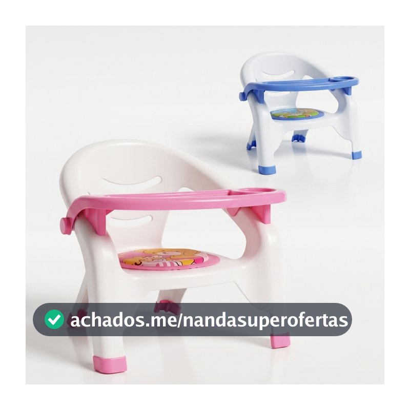 Cadeira de Alimentação Infantil Menino Menina Refeição Bebê