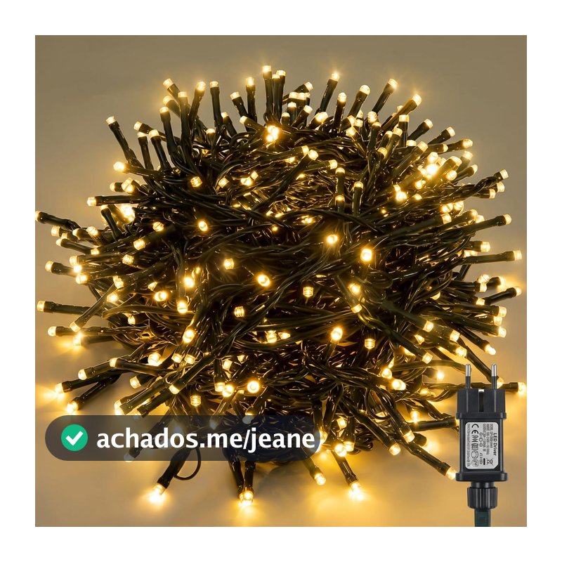 Pisca Pisca Strobo Cordão 30/50/100m Enfeites de Natal Decoração Luzes Casa Lojas Fio de LED Natalino