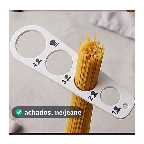 Medidor de Espaguete Porção – Doseador de Macarrão 1 a 4 Pessoas