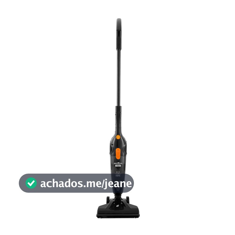Aspirador de Pó Vertical Britânia 2 em 1 1200W BAS1200C